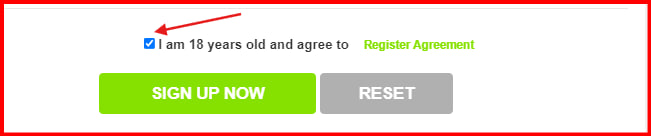 ph777 Click 18 years old and agree registration